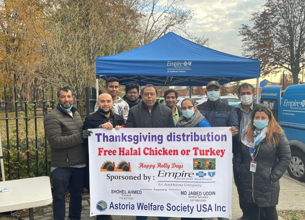 Thanksgiving Distribution Free Halal Chicken or Turkey